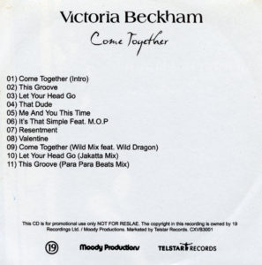 Victoria Beckham Come Together