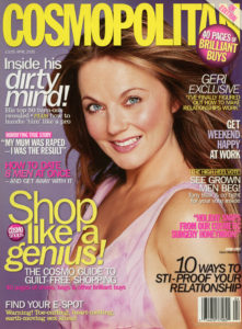 Geri Halliwell in Cosmopolitan