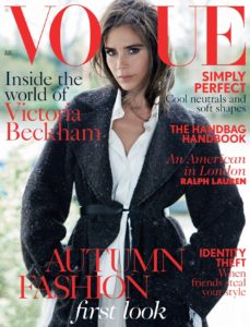 Victoria Beckham in Vogue