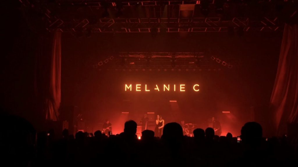 Melanie C in Glasgow