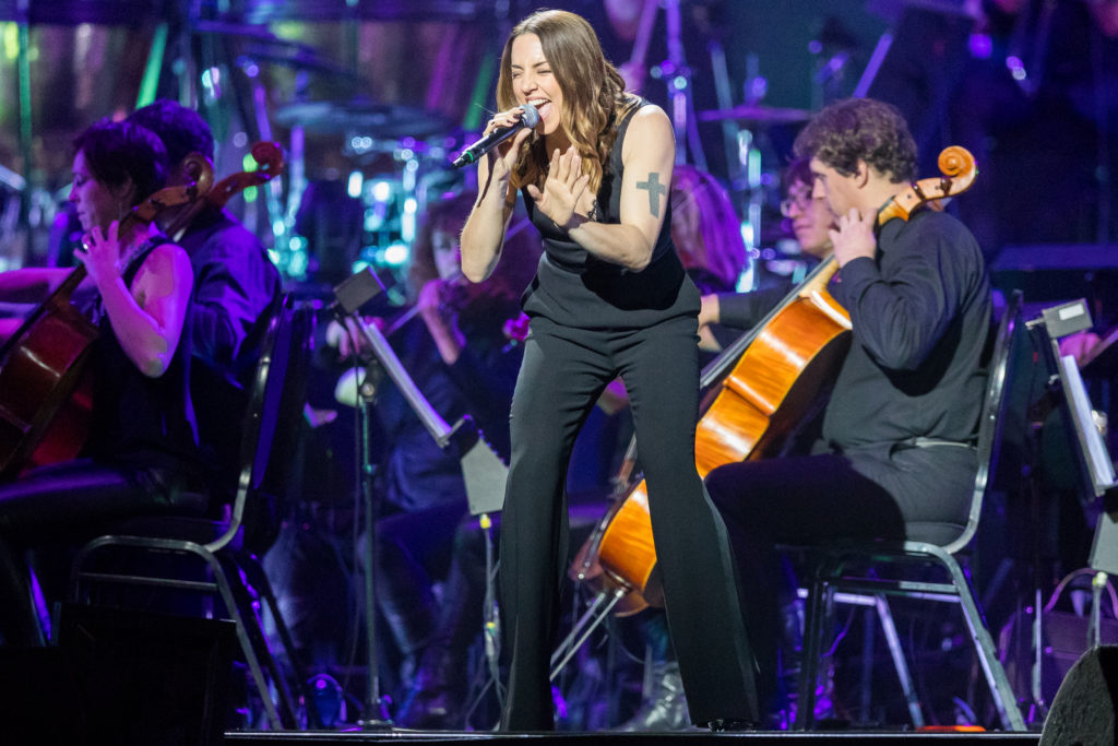 Melanie C at SAP Arena in Mannheim