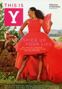 Mel B in Yorkshire Magazine