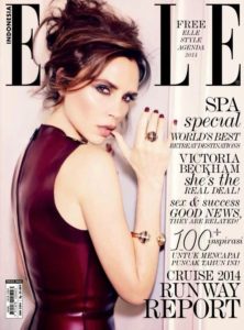 Victoria Beckham in Elle Indonesia