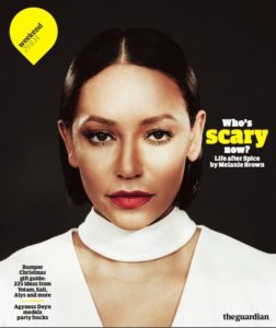 Mel B in Guardian Weekend