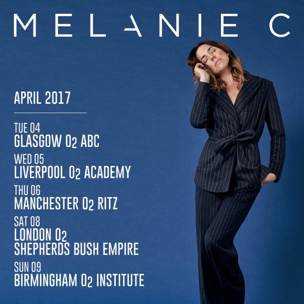 Melanie C Version Of Me Tour