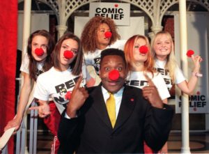 Spice Girls and Lenny Henry Red Nose Day