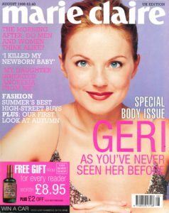 Geri Halliwell in Marie Claire