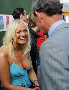 Emma Bunton meets Prince Charles