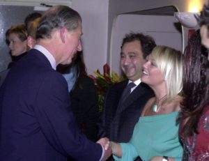 Emma Bunton meets Prince Charles