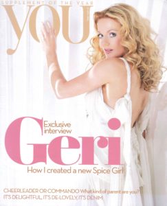 Geri Halliwell in You Magazine