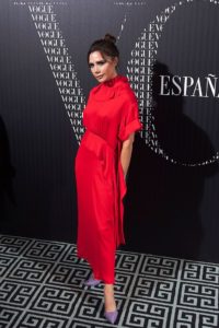 Victoria Beckham at Vogue Espana Honoree Dinner in Madrid