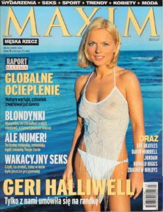 Geri Halliwell in Maxim Poland