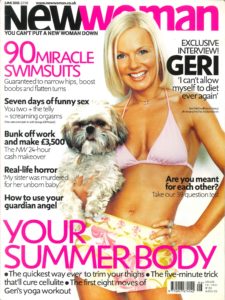 Geri Halliwell and Harry in New Woman Magazine