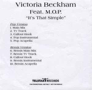 Victoria Beckham It’s That Simple