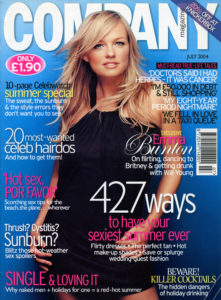 Emma Bunton in Company Magazine