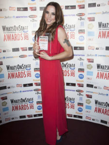 Melanie C What’s On Stage Awards