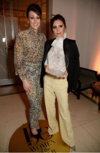 Victoria Beckham and Suranne Jones at Harper’s Bazaar Awards