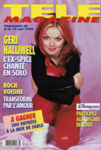 Geri Halliwell in Tele Magazine