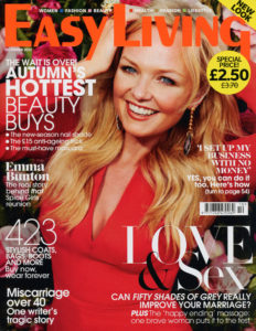 Emma Bunton in Easy Living Magazine