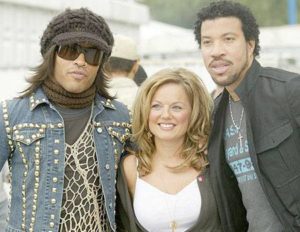 Geri Halliwell at Party at the Party with Lenny Kravitz and Lionel Richie