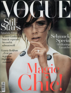 Victoria Beckham in Vogue Germany