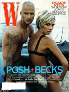 Victoria and David Beckham in W Magazine