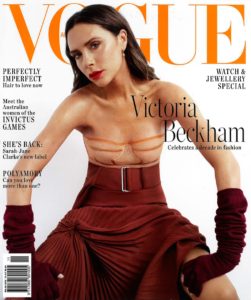 Victoria Beckham in Vogue Australia