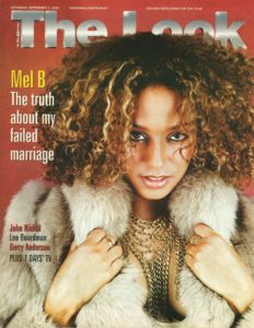 Mel B in The Look Magazine