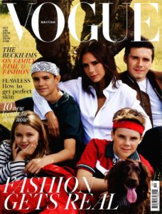 Victoria Beckham in British Vogue