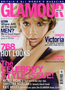 Victoria Beckham in Glamour Magazine