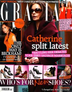 Victoria Beckham in Grazia Magazine