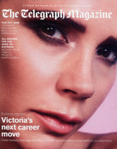 Victoria Beckham in The Telegraph Magazine