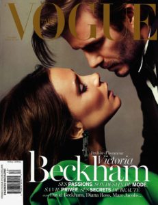 Victoria and David Beckham in Vogue Paris