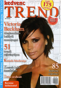 Victoria Beckham in Trend Magazine Hungary