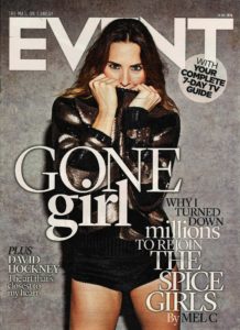 Melanie C in Event Magazine