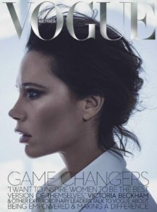 Victoria Beckham in Vogue Australia