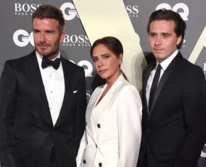 Victoria Beckham and Family at British GQ Men of the Year Awards