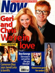 Geri Halliwell in Now Magazine