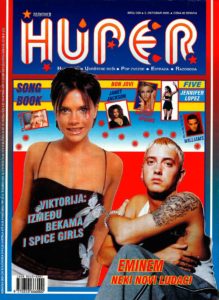 Victoria Beckham in Huper Magazine Yugoslavia