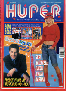 Geri Halliwell in Huper Magazine Yugoslavia