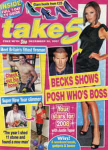 Victoria Beckham in Take 5 Magazine