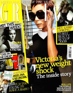 Victoria Beckham in Grazia Magazine