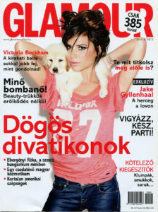 Victoria Beckham in Glamour Hungary
