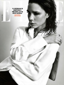 Victoria Beckham in Elle Subscriber Cover