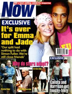 Emma Bunton in Now Magazine