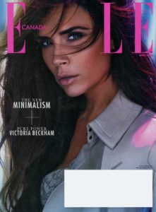 Victoria Beckham in Elle Canada Subscriber’s Edition