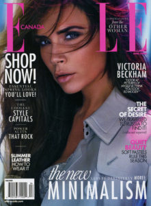 Victoria Beckham in Elle Canada