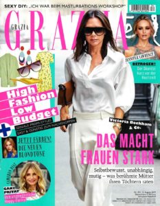 Victoria Beckham in Grazia Germany