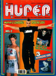 Mel C in Huper Magazine Yugoslavia