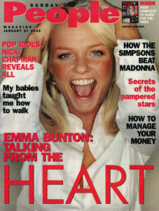 Emma Bunton in Sunday People